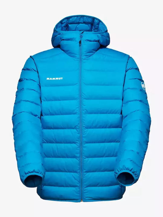 Jacke Puffer Wasserdicht und Winddicht Glacier Blue