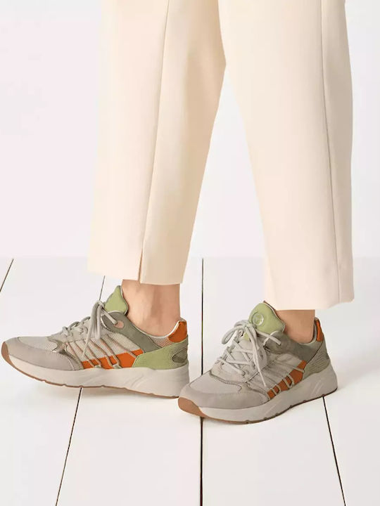 Damen Sneakers Orange Comb