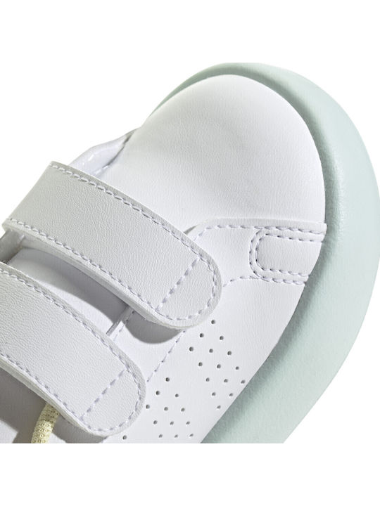 Advantage Παιδικά Sneakers με Σκρατς Λευκά