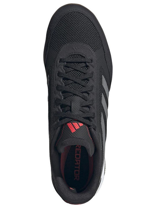 adidas Predator League IN Low Football Shoes Hall Black