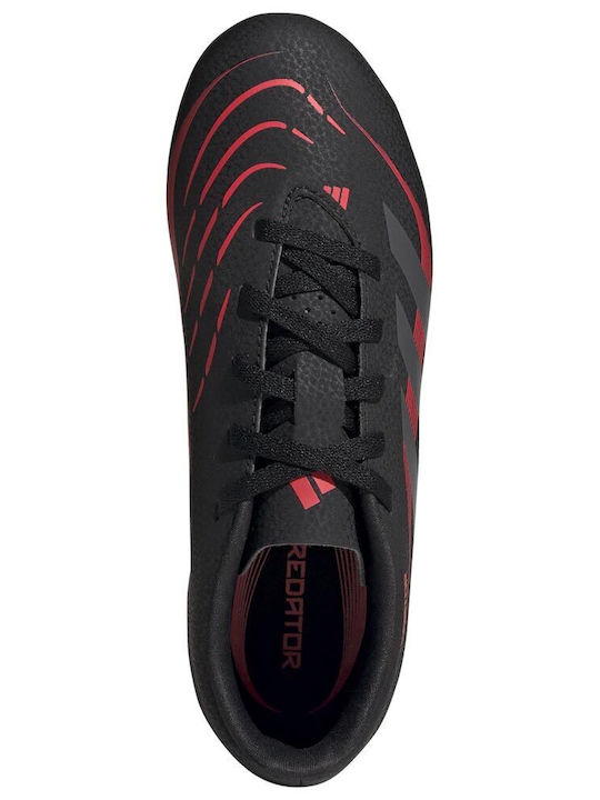 adidas Predator Club FG/MG Low Football Shoes with Cleats Black