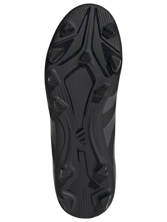 adidas Predator Club Fußballschuhe mit Stollen Schwarz