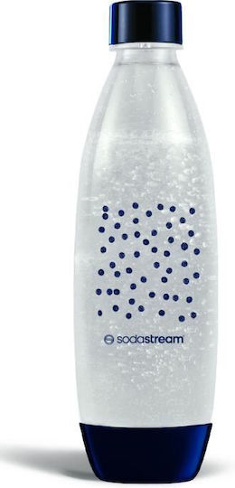 1l Fuse Limited Edition Thermos Bottle Sodastream Silver Blue