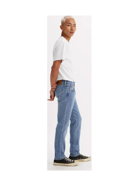 512 Ανδρικό Παντελόνι Τζιν με Slim Tapered Εφαρμογή black denim