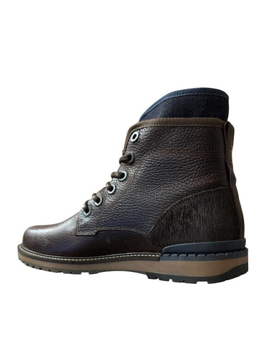 Leder Braun Herrenstiefel Anatomisch