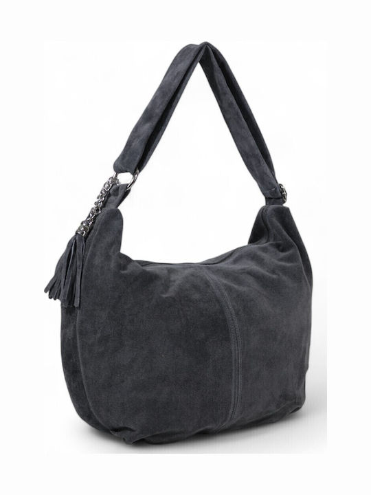Leather Women's Bag Shoulder Black