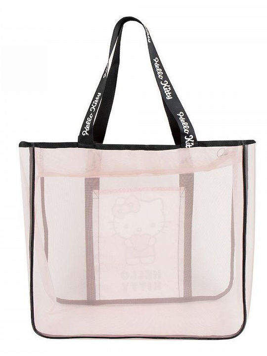 Cerda Hello Kitty Παιδική Τσάντα Θαλάσσης Μπεζ 62x39x20εκ.