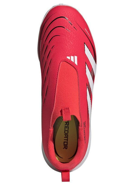 adidas Παιδικά Ποδοσφαιρικά Παπούτσια Predator League Ll με Σχάρα Κόκκινα