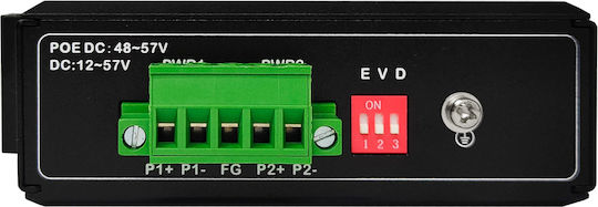 Himax PS1402G-I Unmanaged PoE+ Switch με 6 Θύρες Gigabit (1Gbps) Ethernet