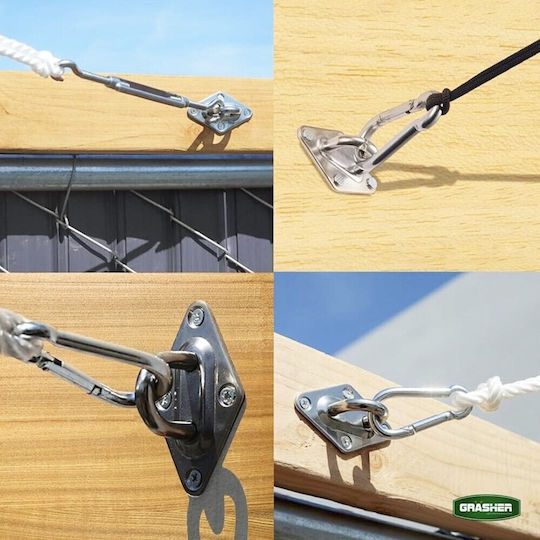 Grasher Connector for Pergola made of Wood 6pcs
