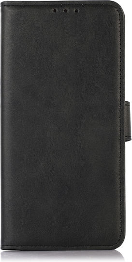 4g Cow Texture Book Δερμάτινο / Δερματίνης / Σιλικόνης Μαύρο (Realme C67)