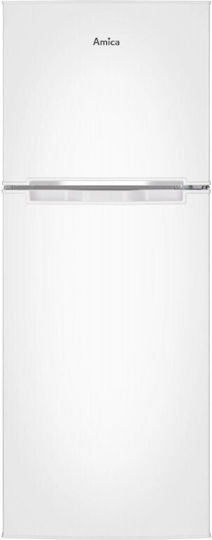 Amica Ψυγείο Δίπορτο 138lt Υ128.2xΠ47.4xΒ49.8εκ. Λευκό FD207.4(E)