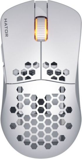 HATOR Stellar Pro Drahtlos RGB Gaming Gaming Maus 26000 DPI Weiß