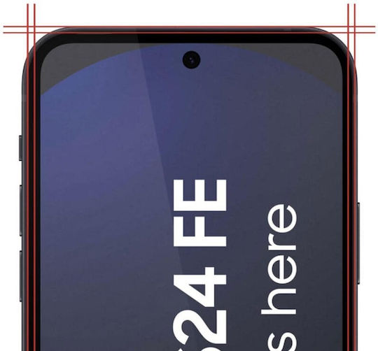 Rosso Tempered Glass (Galaxy S24 FE)