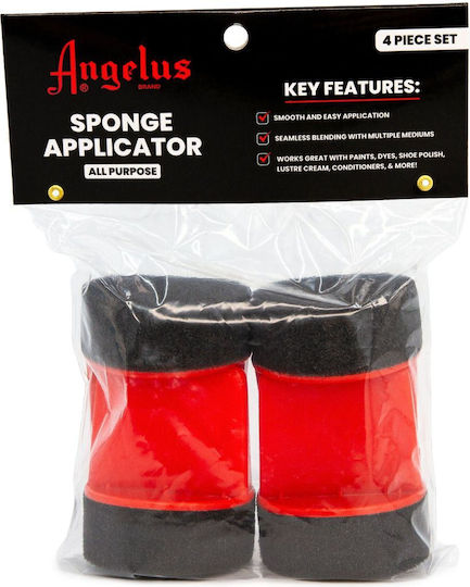 Angelus Sponge Applicators 4pcs Απλικατέρ Σφουγγαριού Angelus 4τεμ
