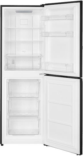 Fridge-Freezer 230lt Total NoFrost H166xW55xD64cm Black -230-FF-54