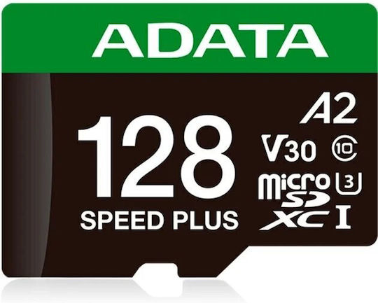 Adata microSDXC 128GB Class 10 U3 V30 A2 UHS-I