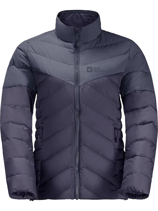 Tundra Scurtă Jachetă de femei Puffer Albastru marin