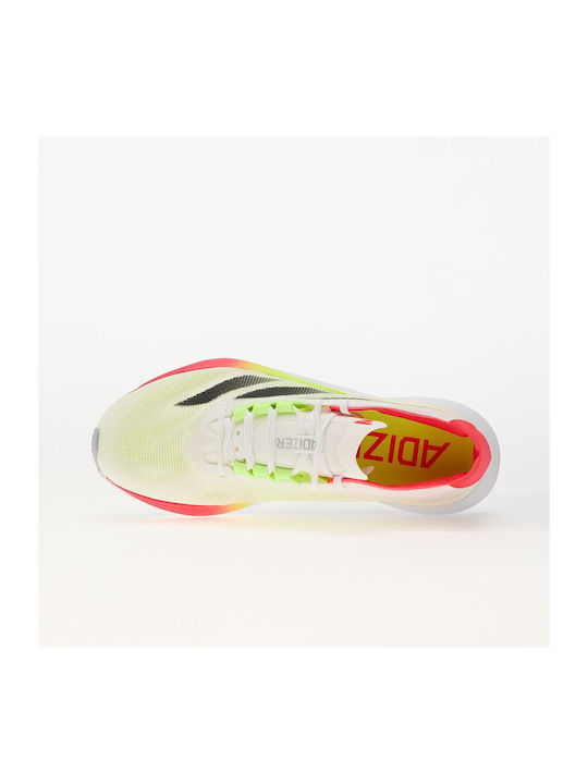 Adizero Boston Sport Shoes Running Ftwr White / Core Black / Lucid Red