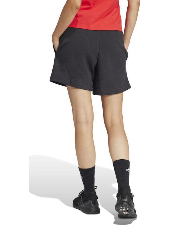 adidas Essentials Linear French Terry Дамски Спортни Шорти Черно