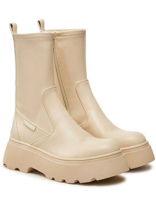 Guess Boots Beige FLFNERELE10-ΚΡΕ