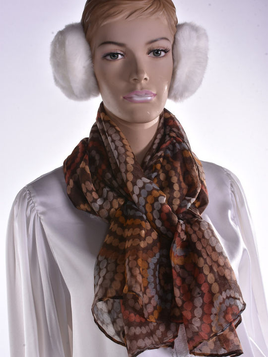 Raiden Women's Scarf Brown