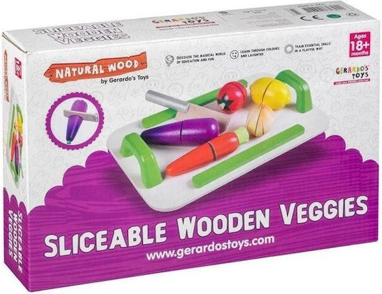 Gerardo’s Toys Fruits & Vegetables Toy Wooden Vegetables made of Wood