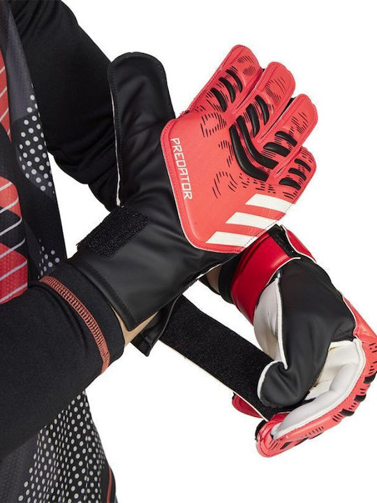 adidas Predator Gl Trn Γάντια Τερματοφύλακα Ενηλίκων Κόκκινα
