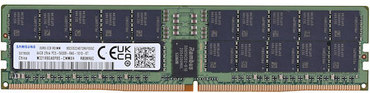 Samsung DDR5 με Module 1x64GB και Ταχύτητα 5600 για Desktop