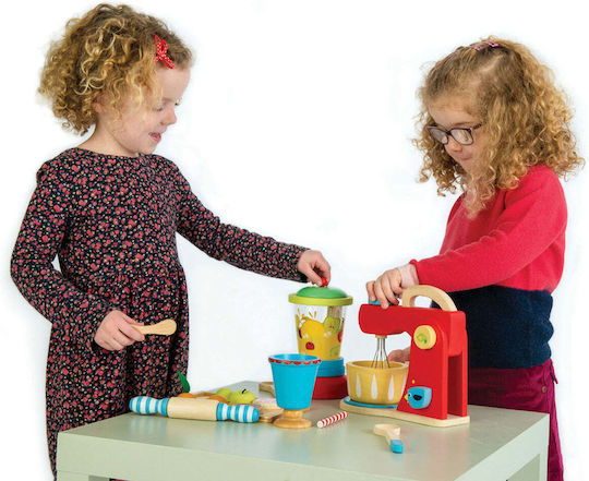 Tender Leaf Toys Дървено Миксер За 3+ Години 11 Части