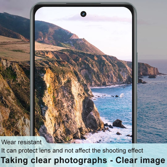 Camera Protection Tempered Glass Black for the Realme C67 4G Global