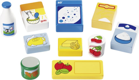 Goki Role Play Toy Grocery Products made of Wood