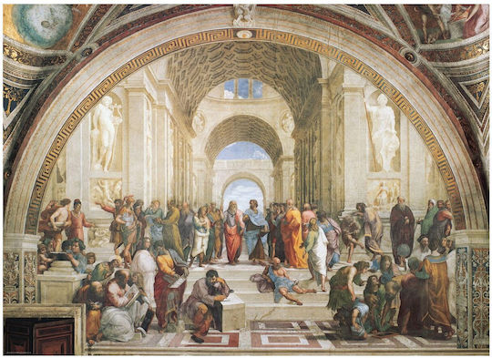 School of Athens by Sanzio Raphael Puzzle 2D 1000pcs