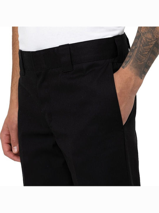 Work Trousers in Slim Fit Black
