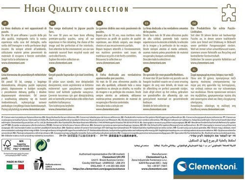 Clementoni Cle Puzzle 1000 Compact Museum Leonardo-gio..39708