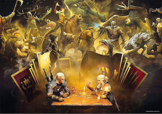 The Witcher: Playing Gwent Puzzle 2D 1000pcs