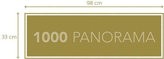 1000 Piece Panorama Puzzle Across River Thames