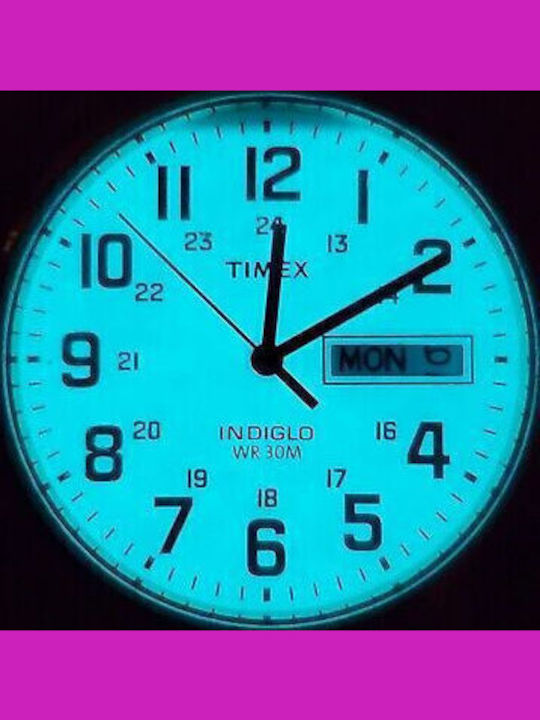 Timex Street Sport Ρολόι Μπαταρίας με Μεταλλικό Μπρασελέ Timex Street Sport Ρολόι Μπαταρίας με Μεταλλικό Μπρασελέ