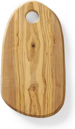 Olive Wood Serving Board Hole 250 X 165 X 18 Mm Hendi 505229