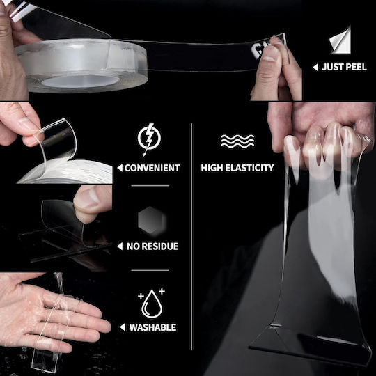 Doppelseitiges Klebeband Schwerlast 3m Transparent