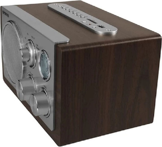 Orava RR-29 Retro Επιτραπέζιο Ραδιόφωνο Ρεύματος με USB Γκρι