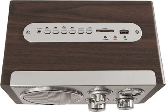 Orava RR-29 Retro Επιτραπέζιο Ραδιόφωνο Ρεύματος με USB Γκρι
