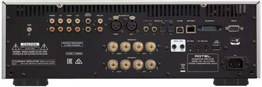 Rotel RA-1572MKII Integrat Amplificator Hi-Fi Stereo 200W/4Ω 120W/8Ω Negru