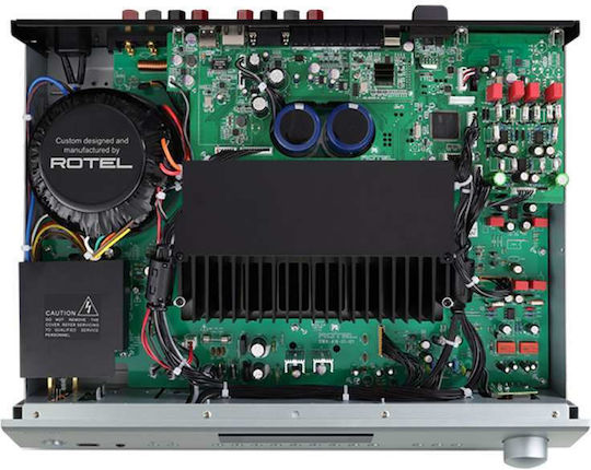 Rotel A14 MKII Ολοκληρωμένος Ενισχυτής Hi-Fi Stereo 150W/4Ω Ασημί