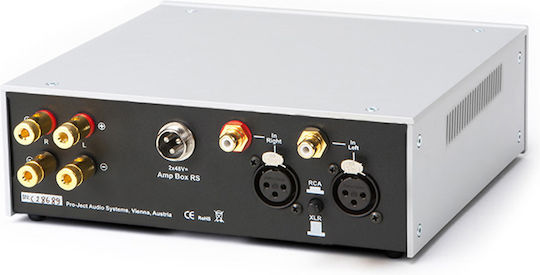 Pro-Ject Audio Amp Box RS Mono Τελικός Ενισχυτής Hi-Fi Mono 180W/4Ω 120W/8Ω Ασημί