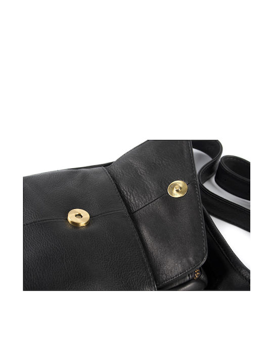 Leather Men's Bag Shoulder / Crossbody Black