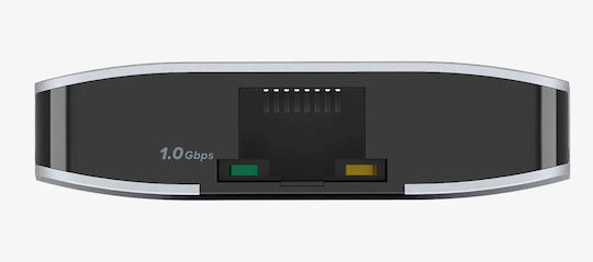 Spigen ArcDock 8-in-1 USB-C Докинг станция с HDMI 4K PD Ethernet Сребрист