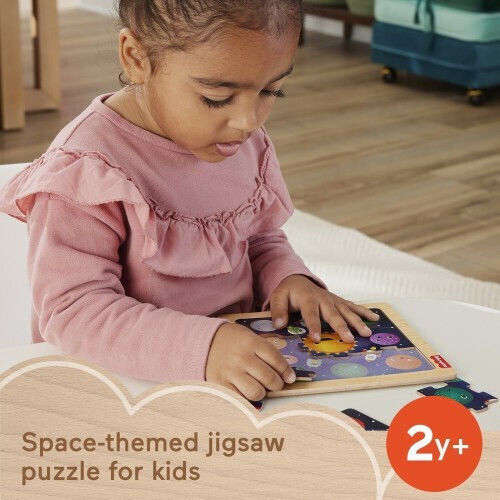 Ξύλινο Παιδικό Puzzle Διάστημα 9pcs Fisher Price