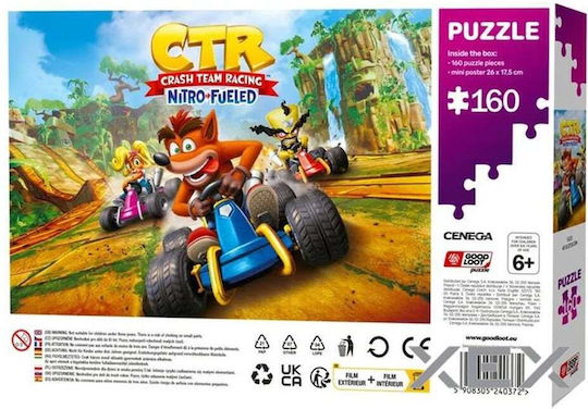 Παιδικό Puzzle Crash Team Racing Nitro - Fueled για 6+ Ετών 160pcs Good Loot