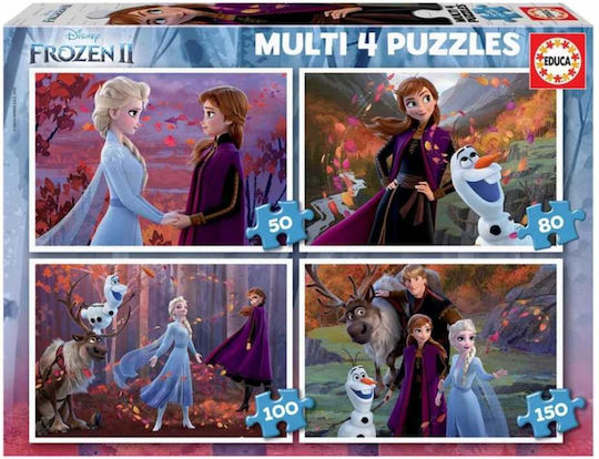 Kids Puzzle Multi Frozen for 5++ Years 380pcs Educa